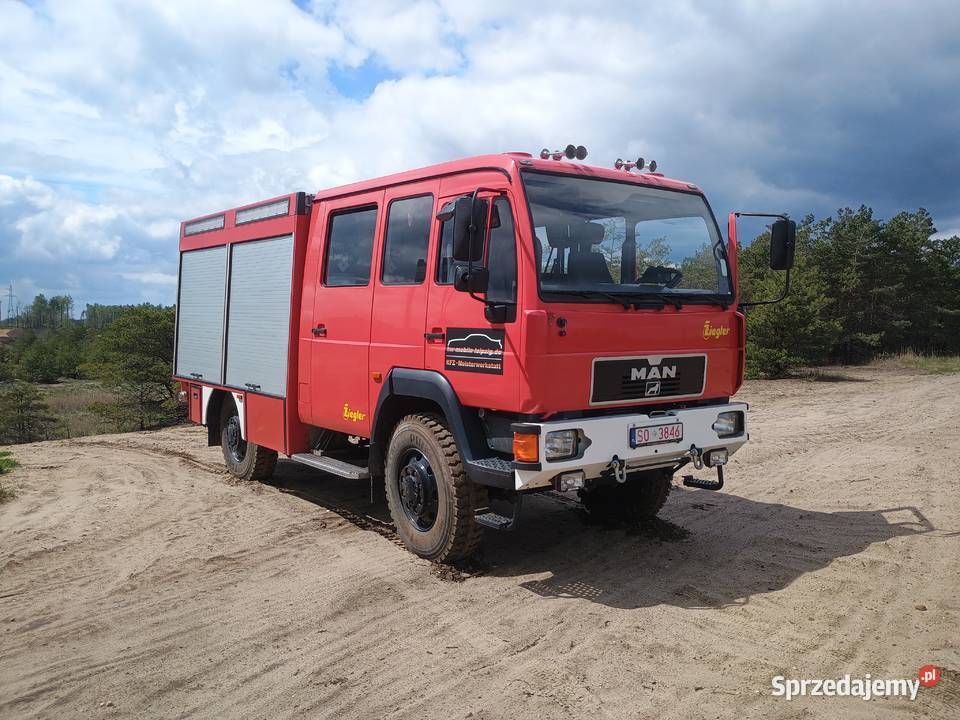 MAN 8165 4x4 Kamper straż samochod serwisowy 9 Woźniki