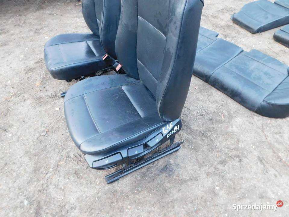 BMW E46 kombi zestaw foteli skóra WYSYŁKA śląskie