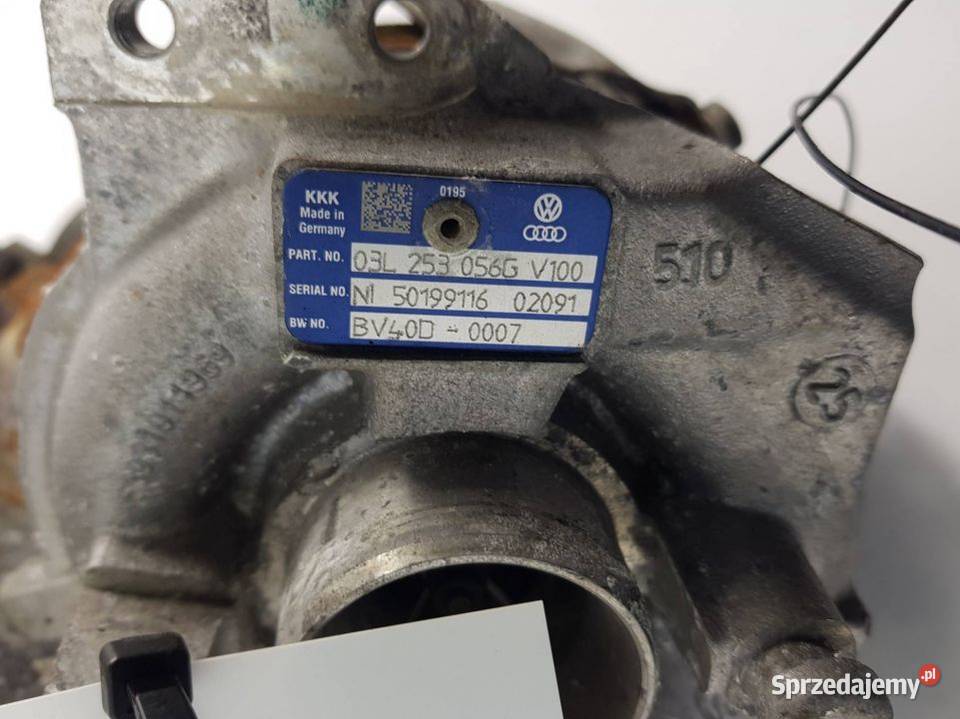 TURBOSPRĘŻARKA 03L253056G SKODA SUPERB II 20TDI Części samochodowe Lipno