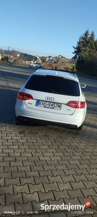 Sprzedam prywatny samochód Audi A4B8 immobilizer Nowy Sącz