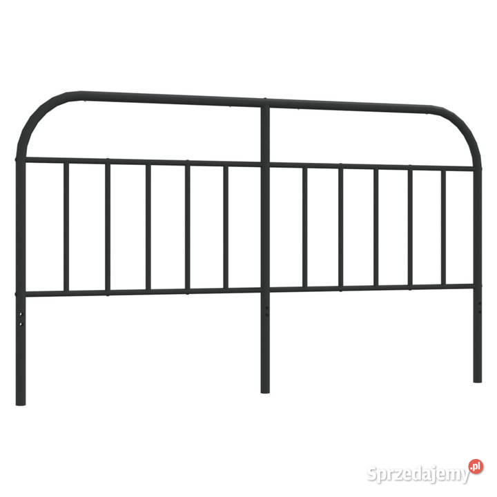 Metalowe wezgłowie czarne 180 WM353671 Warszawa