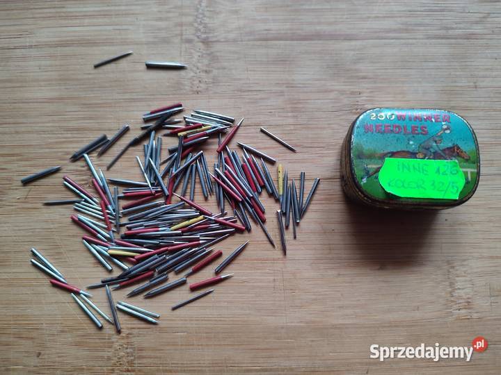 Igły do starych gramofonów miedziane stalowe mazowieckie Warszawa