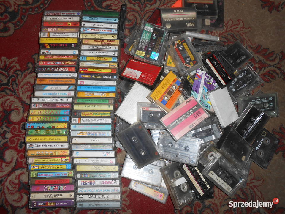 Kasety magnetofonowe zestaw kaseta Łódź