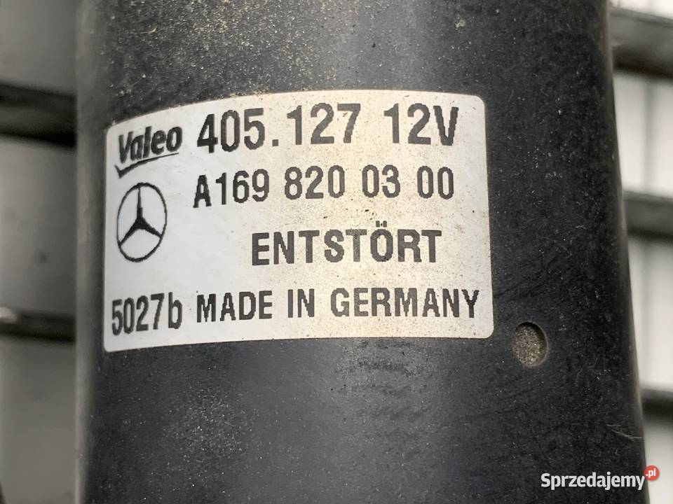 MECHANIZM WYCIERACZEK PRZÓD MERCEDES W245