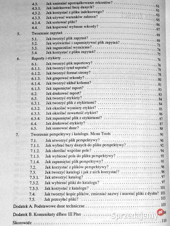dBase krok kroku Bogusław Kasprzak Zbigniew Pozostałe Chełm