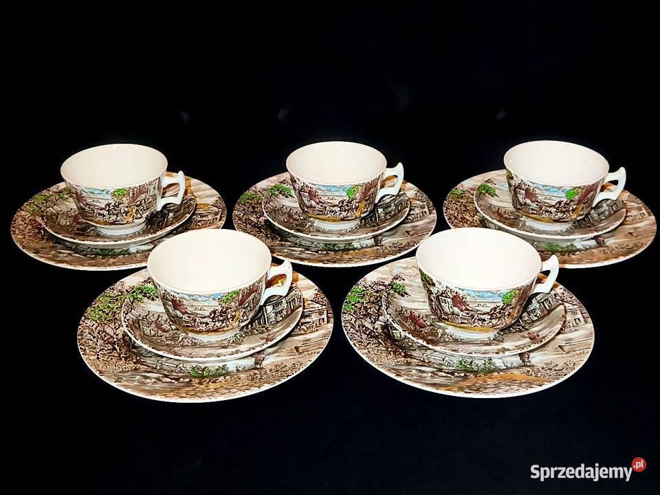 Zestaw kawowy angielski WoodSons Porcelana i szkło Chełm