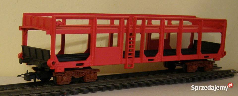 Kolejka wagon laweta 8 H0 Jouef