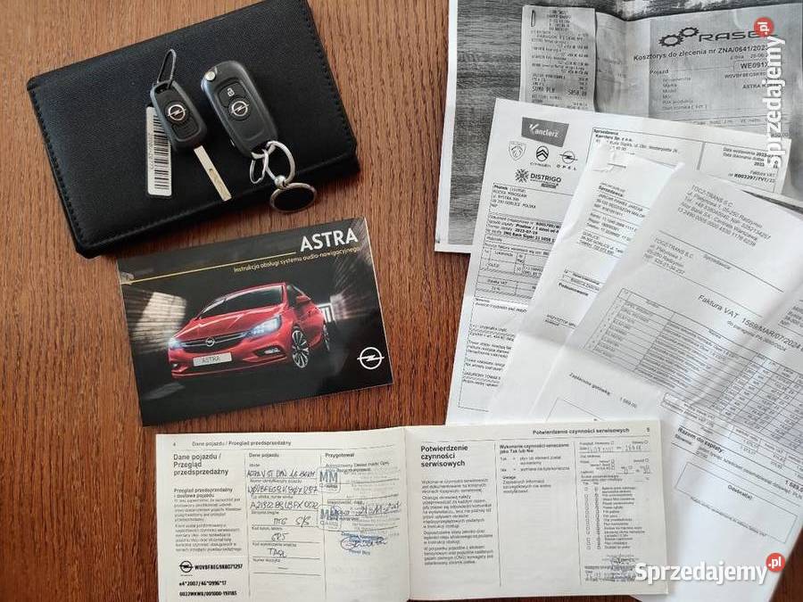 Opel Astra k 16cdti 136 2019r bezwypadkowa wspomaganie kierownicy Bystra