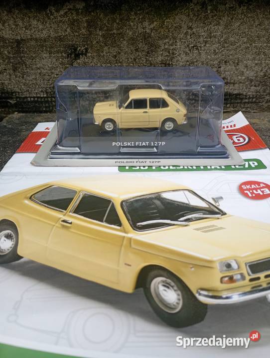 FIAT 127P Legendy FSO Deagostini model 143 Warszawa