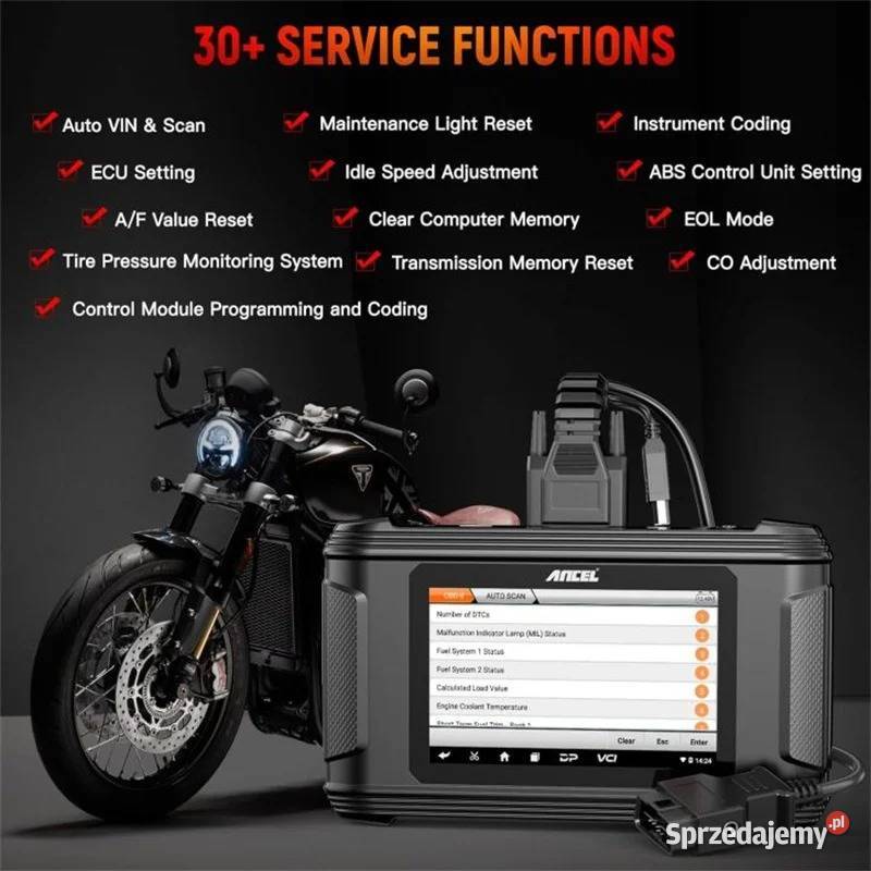 Interfejs diagnostyczny BMW DUCATI Harley Skaner