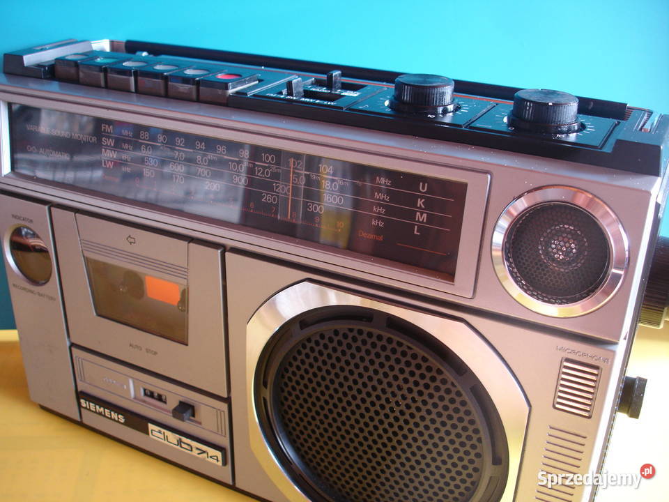 Radiomagnetofon SIEMENS CLUB RM714 Zielona Góra