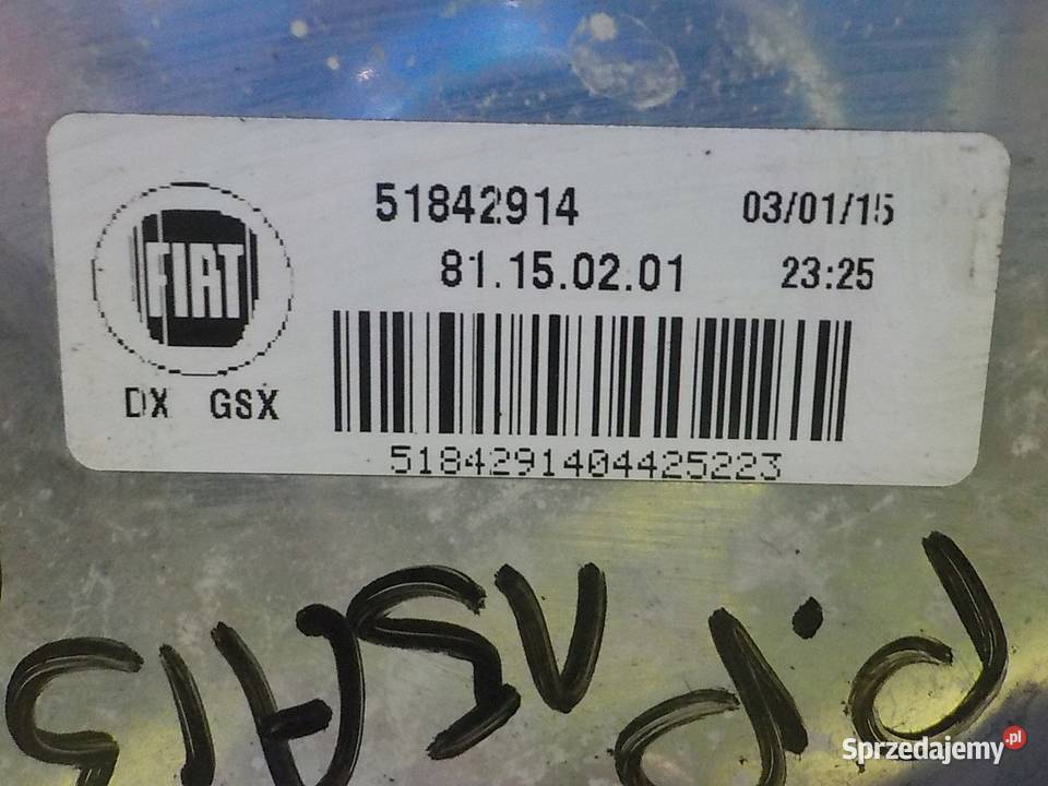 FIAT PANDA III 12 B 15r 5D lampa DRL prawa przod Suków