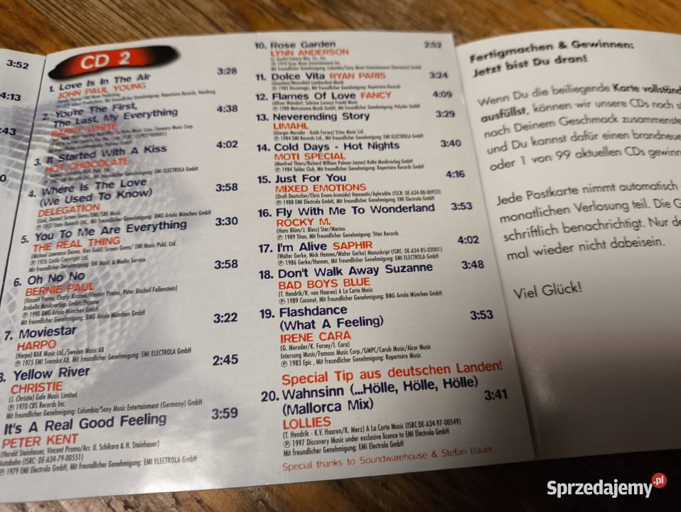 Fetenhits Discofox 1999 Saphir Bad Boys śląskie Gliwice