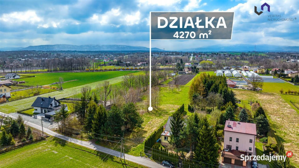 Grunt Kaniów Sosnowicka 4270m2