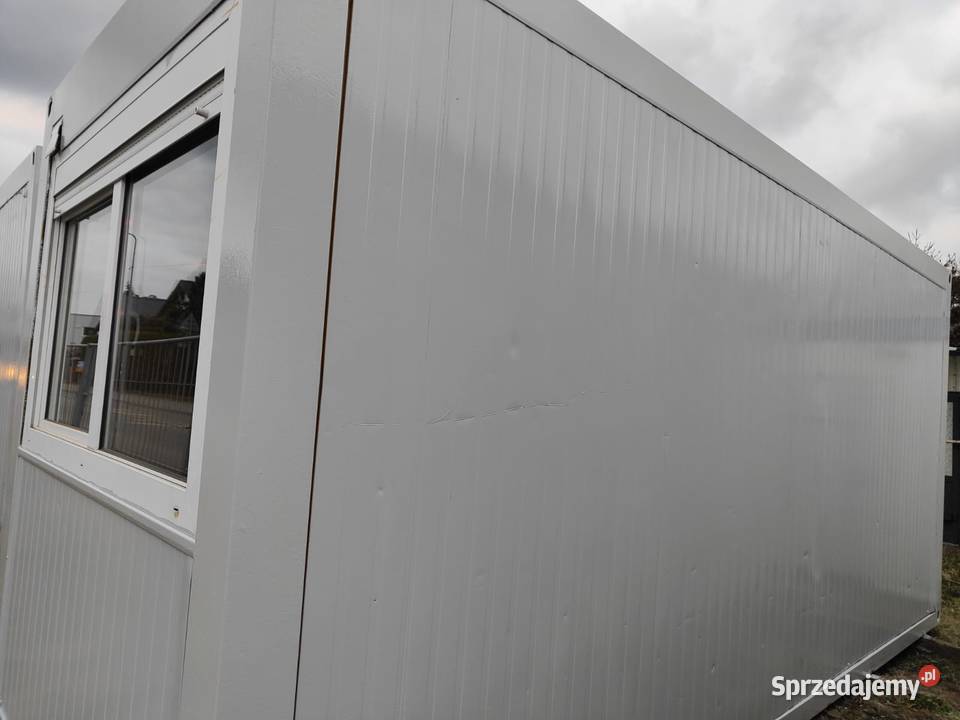 Kontener biurowy szatniowy szarym Warszawa Pozostałe Łomianki