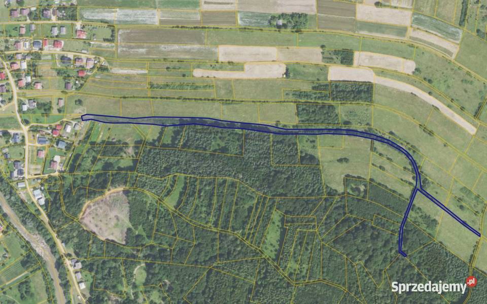 Działka leśnorekreacyjna 3 194 m Cergowa gm podkarpackie