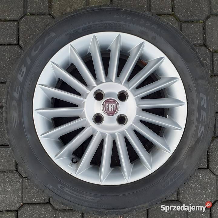 4 koła oryginalne Alufelgi FIAT BRAVOLINEA Samochodowe Wolbrom