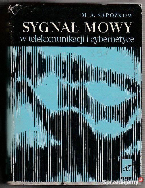 7268 SYGNAŁ MOWY W TELEKOMUNIKACJI I CYBERNETYCE małopolskie Czyrna sprzedam