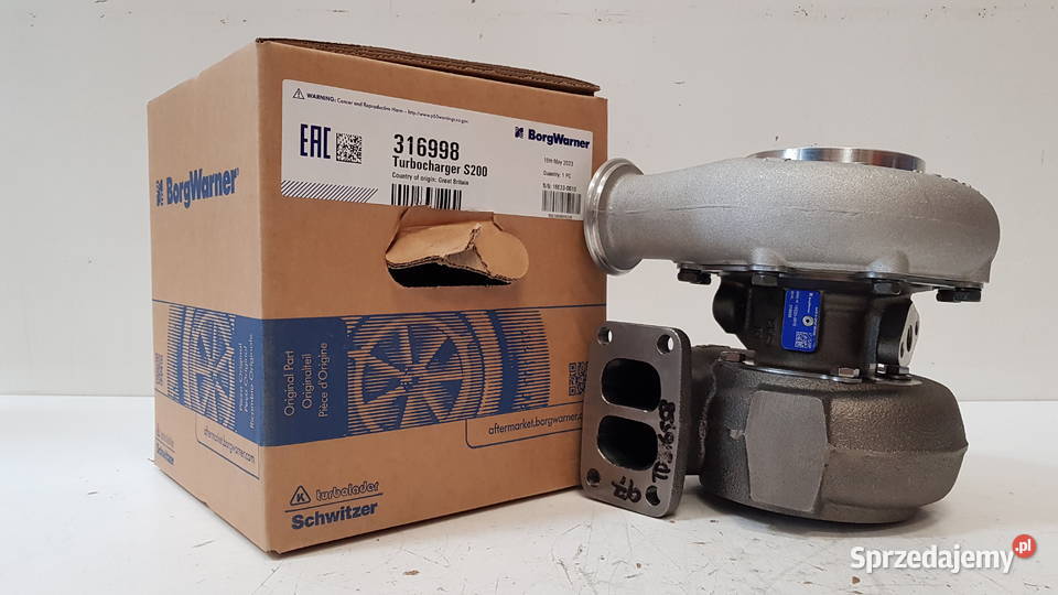 Nowa turbosprężarka SCHWITZER 316998 316408 Siedlce