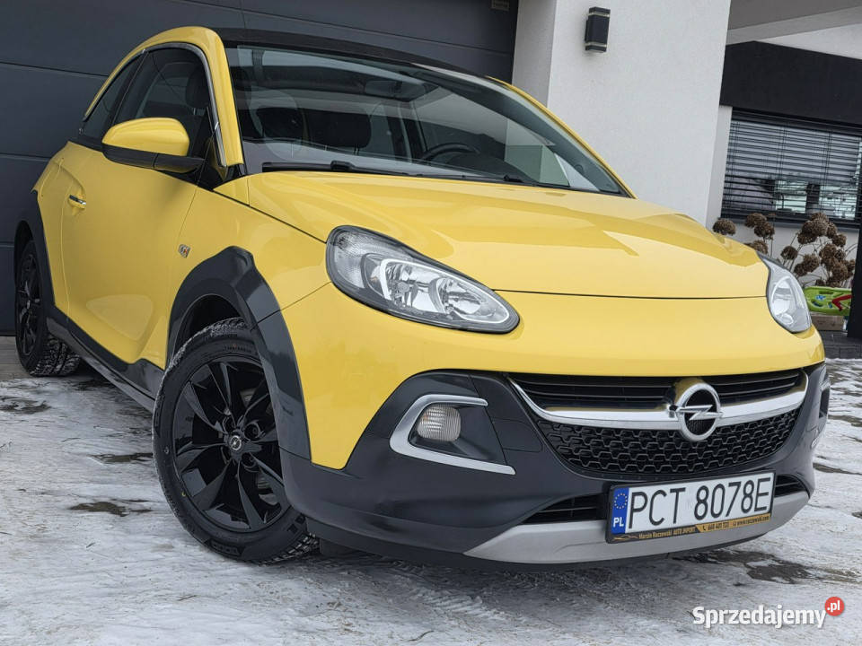 Opel Adam wersja ROCKS 93400 ZADBANY gwarancja wielkopolskie Czarnków sprzedam