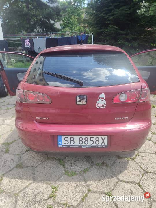 Syndyk sprzeda SEAT IBIZA 14 benzyna 2003 r I Rok produkcji 2003 Bielsko-Biała sprzedam