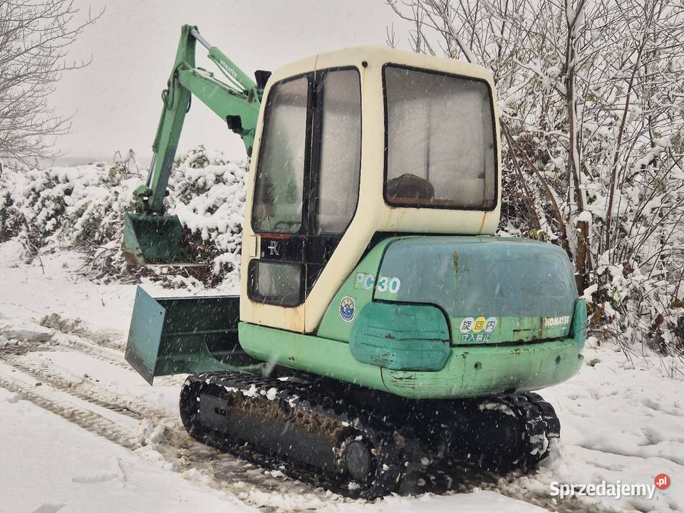Koparka KOMATSU PC30 Kabina Koparki Małuszyn sprzedam