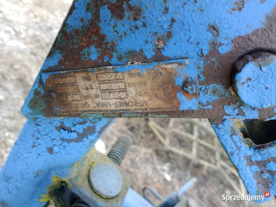 Pług 2 skibowy Unia Grudziądz