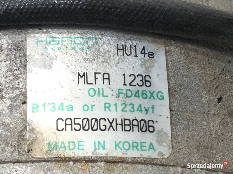 SPRĘŻARKA KLIMATYZACJI KIA STINGER CA500GXHBA06