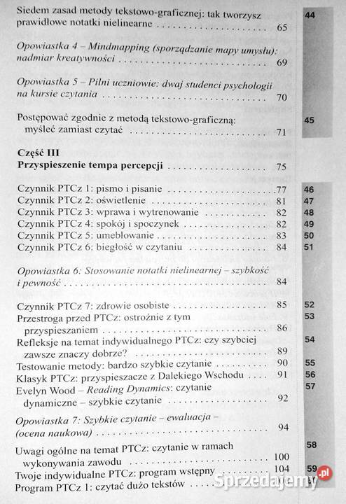 Techniki szybkiego czytania Rotraut Michelmann Chełm sprzedam