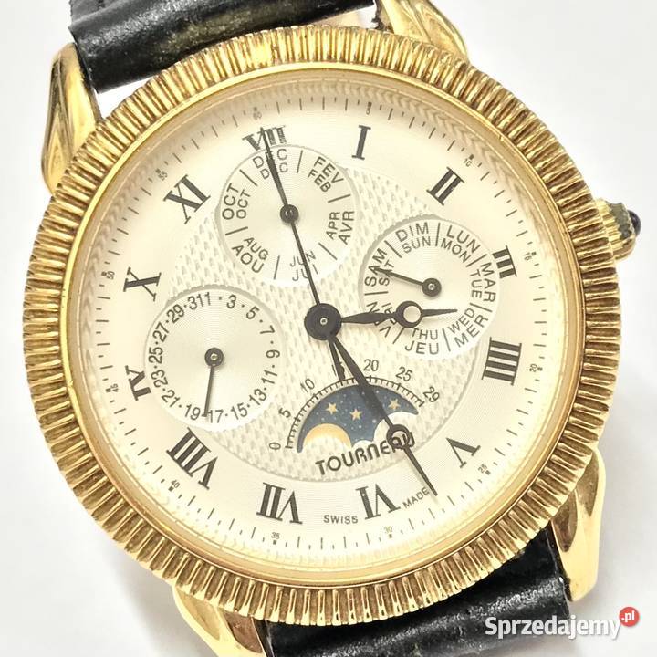 TOURNEAU Moonphase Triple Calendar FAZY KSIĘŻYCA Warszawa