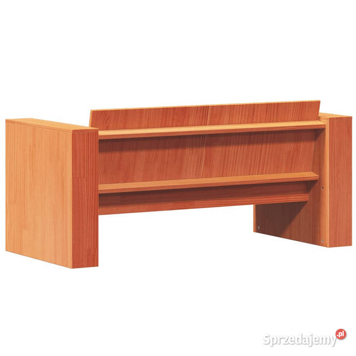 Sofa ogrodowa 2osobowa woskowy brąz 134x60x62 Krzesła ogrodowe Warszawa
