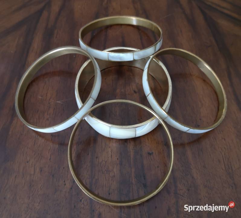 Stare bransolety vintage 5 sztuk