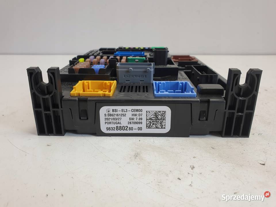 Opel Corsa F 12 12V MODUŁ BSI Skrzynka Rudka