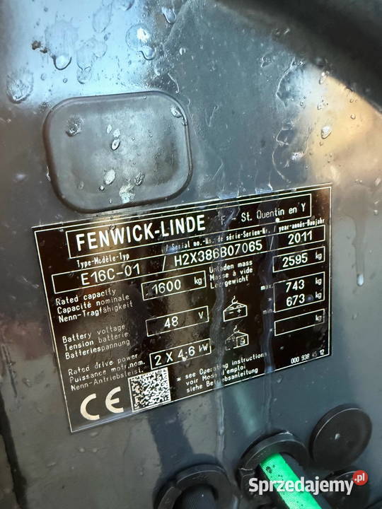 wózek widłowy elektryczny LINDE E16C Triplex 46m elektryczny Działoszyn