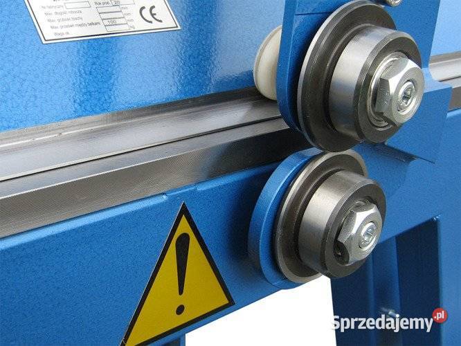 ZAGINARKA GIĘTARKA KRAWĘDZIARKA DEKARSKA DO Opalenica