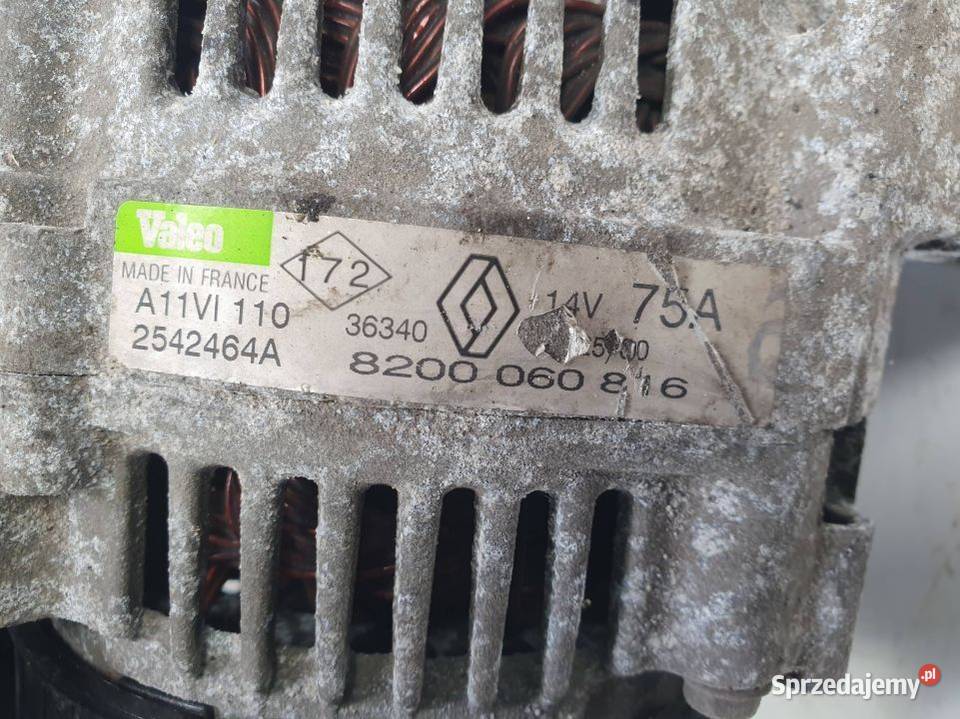 ALTERNATOR RENAULT CLIO 8200060816