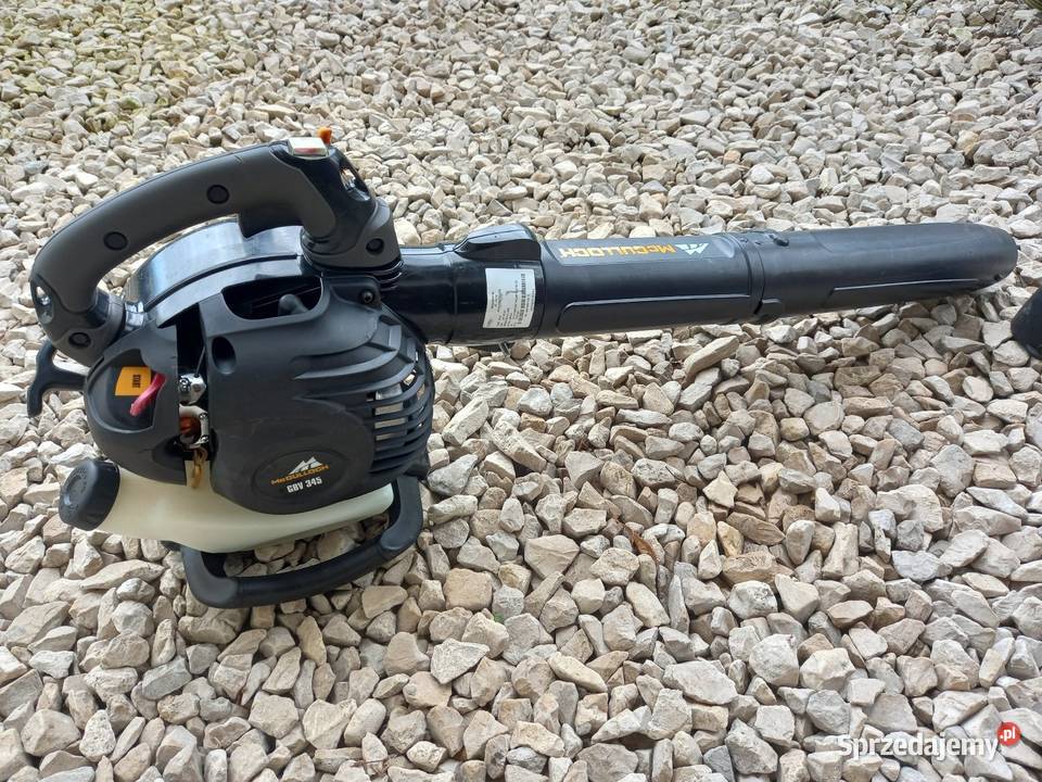 Dmuchawa spalinowa do liści Mcculloch Gbv345 Łańcut sprzedam