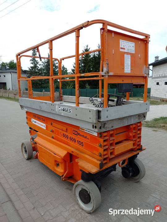 Sprzedam podnośnik nożycowy JLG 2646ES 2006 Rok produkcji 2006 Bydgoszcz sprzedam