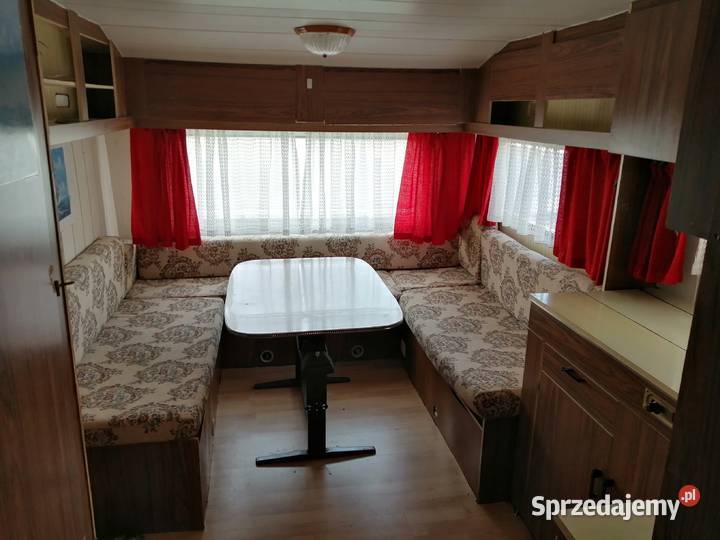 Przyczepa kempingowa Burstner 700 Dodatkowy dach zachodniopomorskie Sarbinowo sprzedam