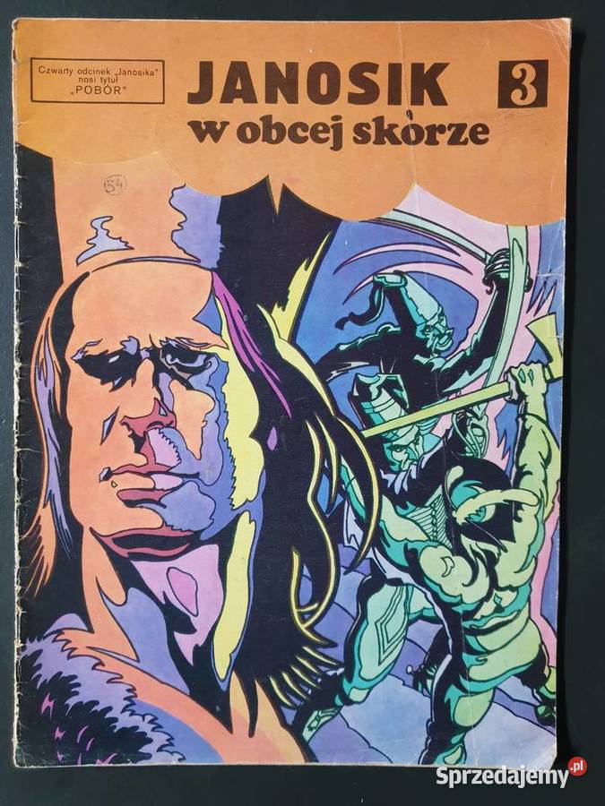 Janosik W Obcej Skórze komiks 3 wydanie 1 1974 Gdynia