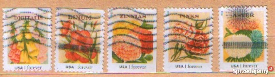 Zn USA Mi 4955BD 6BD 8BE 9BE 61BD kas 2013 Filatelistyka