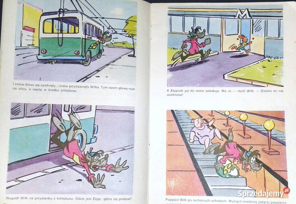 Wilk i zając Czekaj ja ci pokażę Arkadij Chajt Książki i Podręczniki