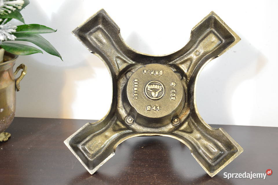 stary żeliwny STOJAK pod choinkę niemiecki Jastrzębie-Zdrój