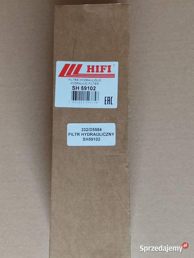 Filtr hydrauliczny SH 59102 HiFi Filter JCB Koronowo sprzedam