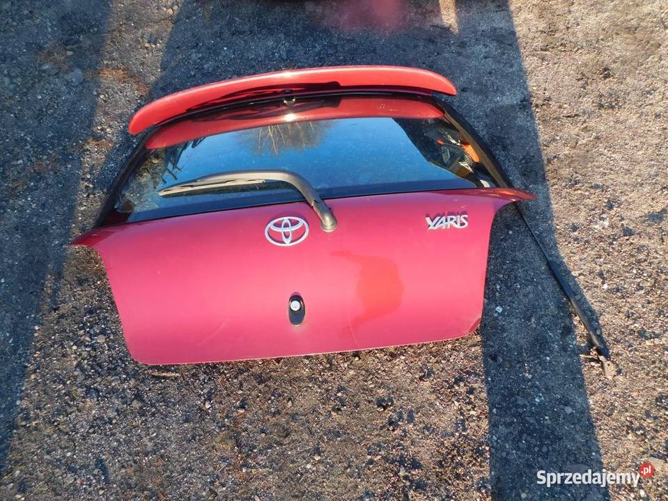 yaris I klapa kolor 3P 40066 WYSYŁKA osobowe Żory sprzedam