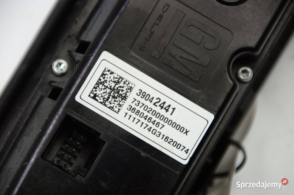 PANEL KLIMATYZACJI OPEL ASTRA K 39042441 osobowe kujawsko-pomorskie Lipno