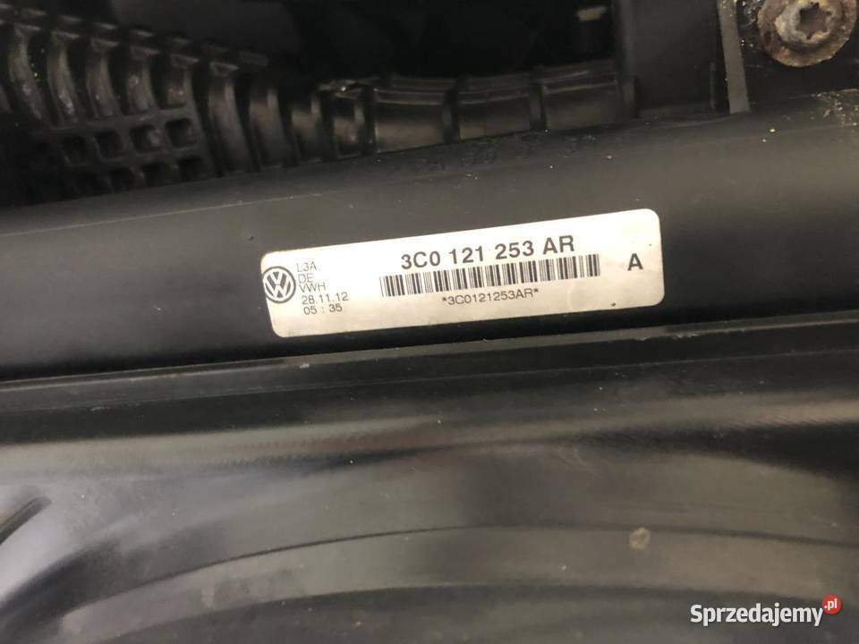 PAS PRZEDNI CHŁODNICE VW PASSAT B7 20TDI