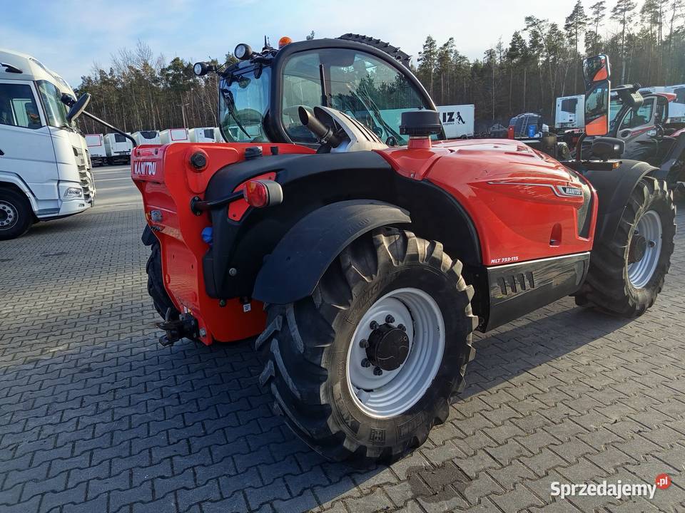 Ładowarka teleskopowa Manitou MLT 733115 Rok produkcji 2020 Józefów