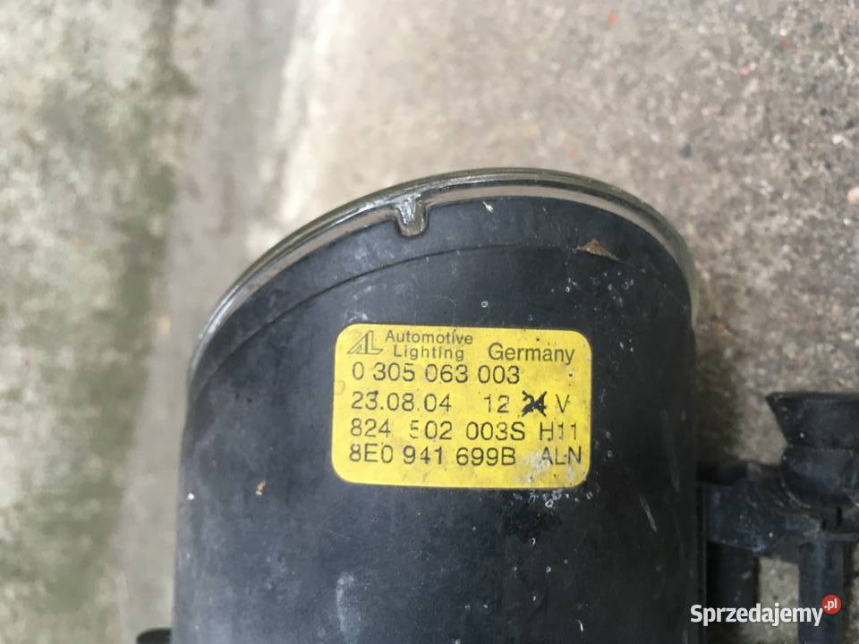 Audi A4 B6 Halogen lewy oryginał Lewe Części Przytyk