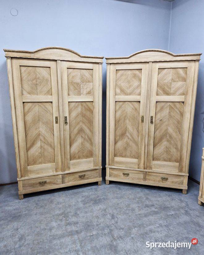 Dębowa szafa ludwikowska ponad 100letni antyk 2 Marki